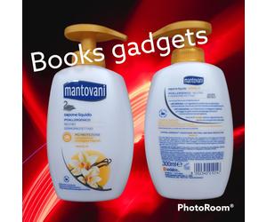 12 pezzi Mantovani Sapone Liquido Ipoallergenico Neutro alla Vaniglia 300ml