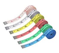 12 Pezzi Metro da Sarto, Misura di Nastro Morbido, Metri da Sartoria Morbidi, Metro a Nastro per Cucire Sarto Panno Righello, 150cm 6 Colori
