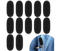 12 pezzi microfono antivento protezione pop microfono protezione protezione protezione antivento di ricambio per microfono auricolare in schiuma antipolvere antibatterico mic foam cover cover per ktv