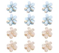 12 Pezzi Mini Ago Per Capelli, Briciole Dolci, Accessori Per Capelli A Coda Di Cavallo, Capelli Fissi Di Cavallo, Accessori Per La Decorazione Dell'Acconciatura.