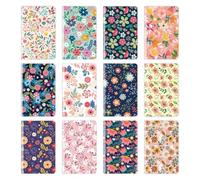 12 Pezzi Mini Quaderno, Block Notes Tascabile,Tascabile Piccolo Blocchetti per Scuola,Fare una Lista, Promemoria Quotidiani