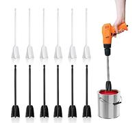 12 Pezzi Miscelatore Epossidico per Resina, Palette per Miscelatore in Resina Epossidica, Agitatore in Resina Epossidica, Miscelatore per Pittura, Miscelatori di Vernice per Vernici Smalti Ceramici