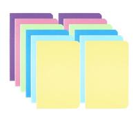 12 Pezzi Monocromo A6 Quaderni a Righe,14×9 cm Quaderni Piccoli con Copertina in Carta Kraft,6 Colori Taccuino Tascabile,24 Fogli/48 Pagine,Quaderno Appunti,Quadernino per Agende,Planner,Quaderno