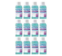 12 Pezzi Oral - B Collutorio Denti e Gengive Senza Alcool riduce la placca