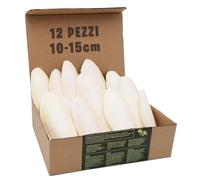 12 Pezzi Ossi di Seppia per pappagalli tartarughe cocorite canarini lumache