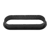 12 pezzi ovale crostata anelli resistente al calore perforato torta mousse anello antiaderente bakeware crostata mini c