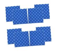 12 Pezzi Pannelli Fonoassorbenti Autoadesivi per Pareti Blu PU | Isolamento Acustico e Riduzione Rumore, per Camere da Letto e Ambienti Interni, Stile Elegante