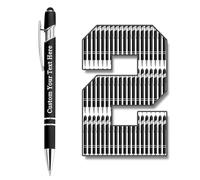 12 Pezzi Penna Personalizzata con Incisione Penne personalizzate con testo del logo Regali personalizzati per uomini donne Insegnante Boss Affari Compleanno Ufficio