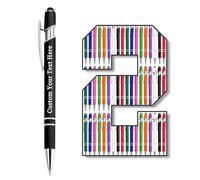 12 Pezzi Penna Personalizzata con Incisione Penne personalizzate con testo del logo Regali personalizzati per uomini donne Insegnante Boss Affari Compleanno Ufficio