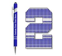 12 Pezzi Penna Personalizzata con Incisione Penne personalizzate con testo del logo Regali personalizzati per uomini donne Insegnante Boss Affari Compleanno Ufficio