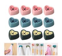 12 pezzi per asciugamano da bagno ganci da autoadesivo spine per uso domestico