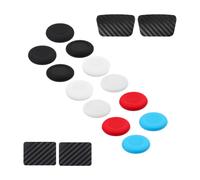 12 Pezzi per Controller per PS5 / per PS4, Cappucci di Ricambio per Joystick, Impugnature Antiscivolo per Levette Analogiche, Accessori di Riparazione