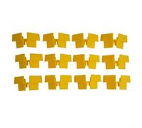 12 pezzi per raccolta per liofilizzatore destro, impilatori per supportare la configurazione del vassoio a strati e ridurre al minimo il fabbisogno di spazio orizzontale (giallo)