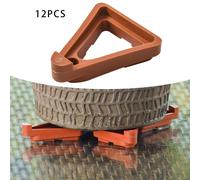 12 Pezzi Piede per Vaso per Piante Scaffale Triangolare Sollevatori per Vasi