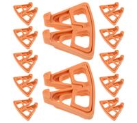 12 pezzi piedini per vasi da fiori rialzi per piante in plastica cuscinetti per