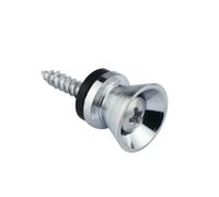 12 pezzi pioli for chitarra oro pulsanti di blocco tracolla for perni finali viti bloccaggio parti accessori for folk elettrica basso Per Chitarra