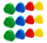 12 Pezzi Plastica Supporto Triangolare per Carte da Poker, Gioco Domestico | Organizzazione delle Carte, Presa Semplice, Visibilità, per Imparano e Adulti