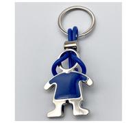 12 PEZZI Portachiavi celeste bambino metallo silicone bomboniera battesi 0ONP