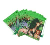 12 pezzi pratici borse con coulisse sacchetti non tessuti Sacchetti per bambini