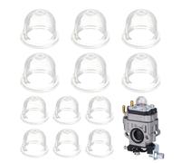 12 Pezzi Primer Bulb Pump, Carburatore Primer Pompa Bulbi 19mm e 22mm, Trasparente Carburatore Primer Pompa, Per Trimmer, Decespugliatore, Soffiatori, Macchina per Siepi, Sega a Benzina