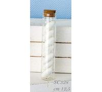 12 PEZZI Provetta vetro portaconfetti SANTA CRESIMA bomboniera