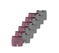 12 Pezzi Puma Basic Boxer Stampati A Strisce Per Ragazzi
