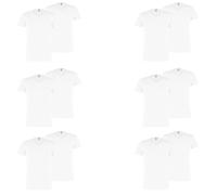 12 Pezzi Puma Basic V Neck T-Shirt Uomo Canottiera V-Ausschnitt