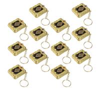 12 pezzi Religion Keyring Pendants Corano Tornari del Quran Bag sospeso a