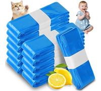 12 Pezzi Ricarica Mangiapannolini Sacchetti Mangiapannolini | Ricarica Mangiapannolini Compatibili con Tommee Tippee Twist & Click, Angelcare Foppapedretti Litter Locker Littycat
