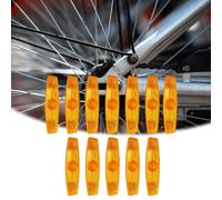 12 pezzi riflettori per raggi di bicicletta riflettori per bici facile