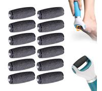 12 Pezzi Rulli Di Sostituzione,Pedane Elettrico, Pietra Ponce Piede,Rape Piedi Elettrici,Rape Piede,Grattugia Elettrico Piede,Per Pedicure Piede Elettrico,Per Scholl Velvet Smooth, Rape Piedi
