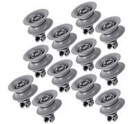 12 Pezzi Ruote Cestello Lavastoviglie per Siemens Bosch Lavastoviglie Rullo