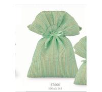 12 PEZZI Sacchetto Portaconfetti lame color TIFFANY bomboniera 02WV