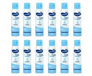12 pezzi SAUBER DEO CARE deodorante spray prot. lunga durata deo corpo 150ml