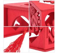 12 pezzi scatole di caramelle per matrimoni in legno Cavalliere cassaformi