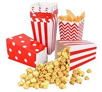 12 Pezzi scatole popcorn Scatole di Popcorn Acchetti di Pop Corn porta pop corn festa Sacchetti scatol caramell pop corn contenitori carta per feste Compleanno Matrimoni Carnevale Favore del Partito