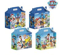 12 pezzi Scatole regalo a tema Paw Patrol per feste di compleanno e occasioni speciali 12 pezzi casualiCarta tessile