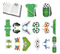 12 Pezzi Segnalibri Magnetici,Segnalibro magnetico calcio,Segnalibri Magnetiche Set,Segnalibro Magnetico per Insegnanti,Segnalibri Magnetici di Pagina,Segnalibri magnetici per bambini