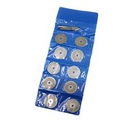 12 Pezzi/Set 22mm Disco da Taglio Abrasivo per Strumento Rotante Legno Laminati Taglio Disco Mola di Rettifica