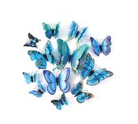 12 pezzi/set fermaglio for capelli a farfalla for sposa, copricapo da sposa, forcina fai da te for ragazza, fermaglio for capelli, accessori for capelli(KH0303-B)