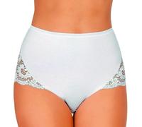 12 Pezzi Slip Culotta Donna con Inserto in Pizzo 07 Jadea in Cotone Elasticizzat