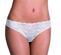 Cotonella 12 Pezzi Slip Donna L'Altra GD249 Mini con Inserti in Pizzo, Bianco 3/M