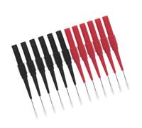 12 Pezzi Sonda per Tester di Circuito Punta Fine in Acciaio Inox | Esperimenti Elettronici e Test Precisi, Struttura Leggera e Portatile, Materiali Acciaio Inox, Ottone Nichelato, Nylon