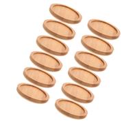 12 Pezzi Sottobicchieri In Bamboo Rotondi Per Cerimonia Del TÃ¨