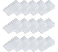 12 Pezzi Spessori in Plastica, Cuneo Di Livellamento per Mobili Da 10Mm, Blocchi