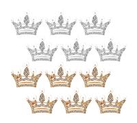 12 pezzi spille corona da donna vestiti con spillo per la spilla per spillano