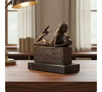 12 Pezzi Statuetta Dei Segni Zodiacali Look Classico per Studio, Ufficio