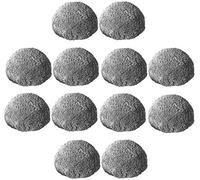 12 pezzi strofinacci per finestra, panno asciutto per Hobot 188, 168 - grigio, 30 cm