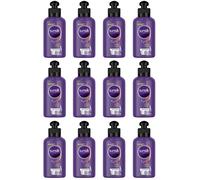 12 pezzi SUNSILK Crema Districante Liscio Perfetto per capelli Lisci 200ml