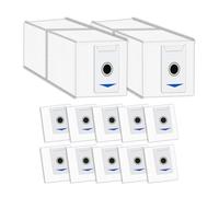 (12 Pezzi) T30 Pro Omni Sacchetti Per La Polvere Di Ricambio Compatibili Con ECOVACS DEEBOT T30/ T30 Omni/ T30 Pro Omni/ M12 Pro+/ T30 Max Robot Vacuum, Con Strato Filtrante Ai Carboni Attivi